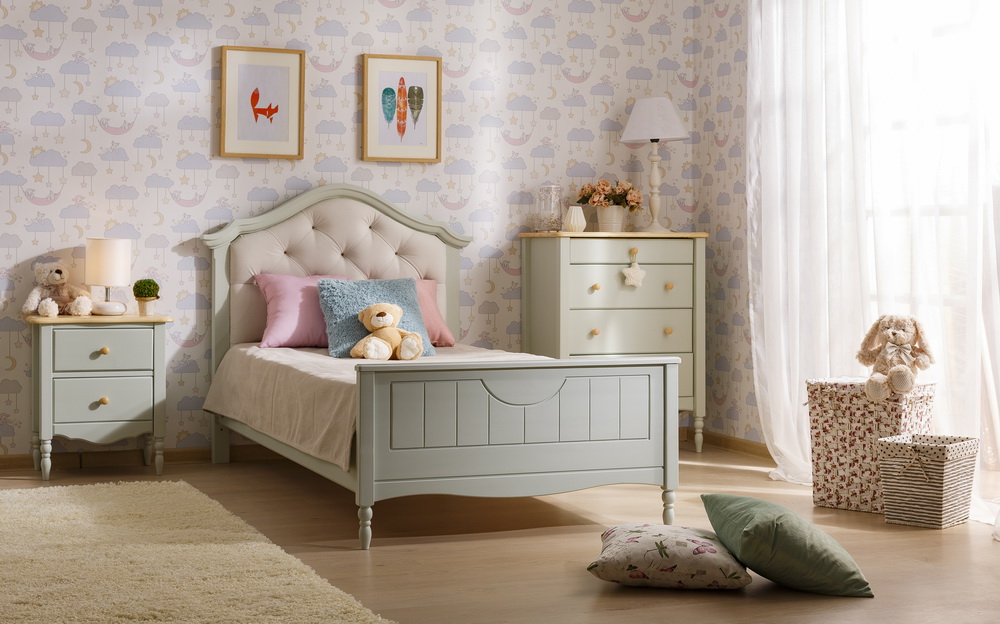 Кровать Айно №17 с мягким изголовьем 1400х2000