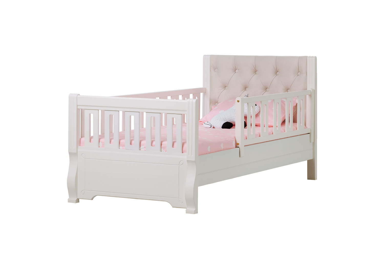 Кровать массив сосны мягкая Бетти №19 900х2000