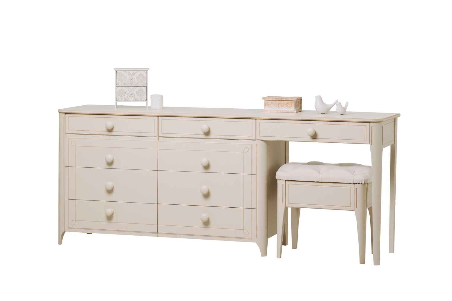 Комод-стол 9 ящиков Бетти №2