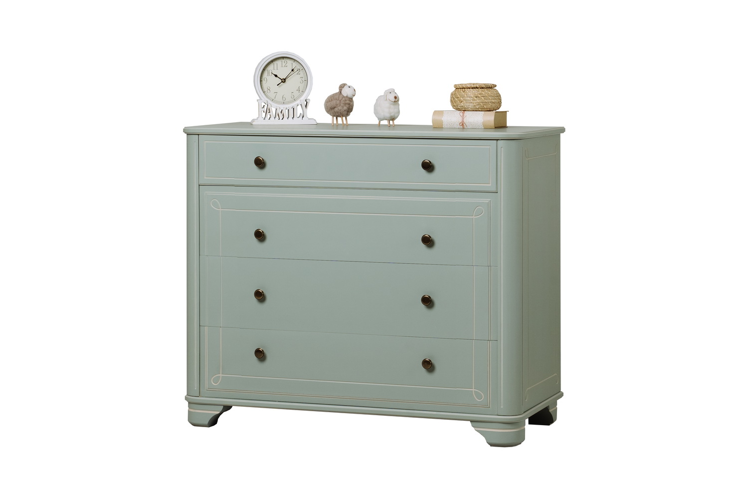 Комод 4 ящика массив Бетти №4