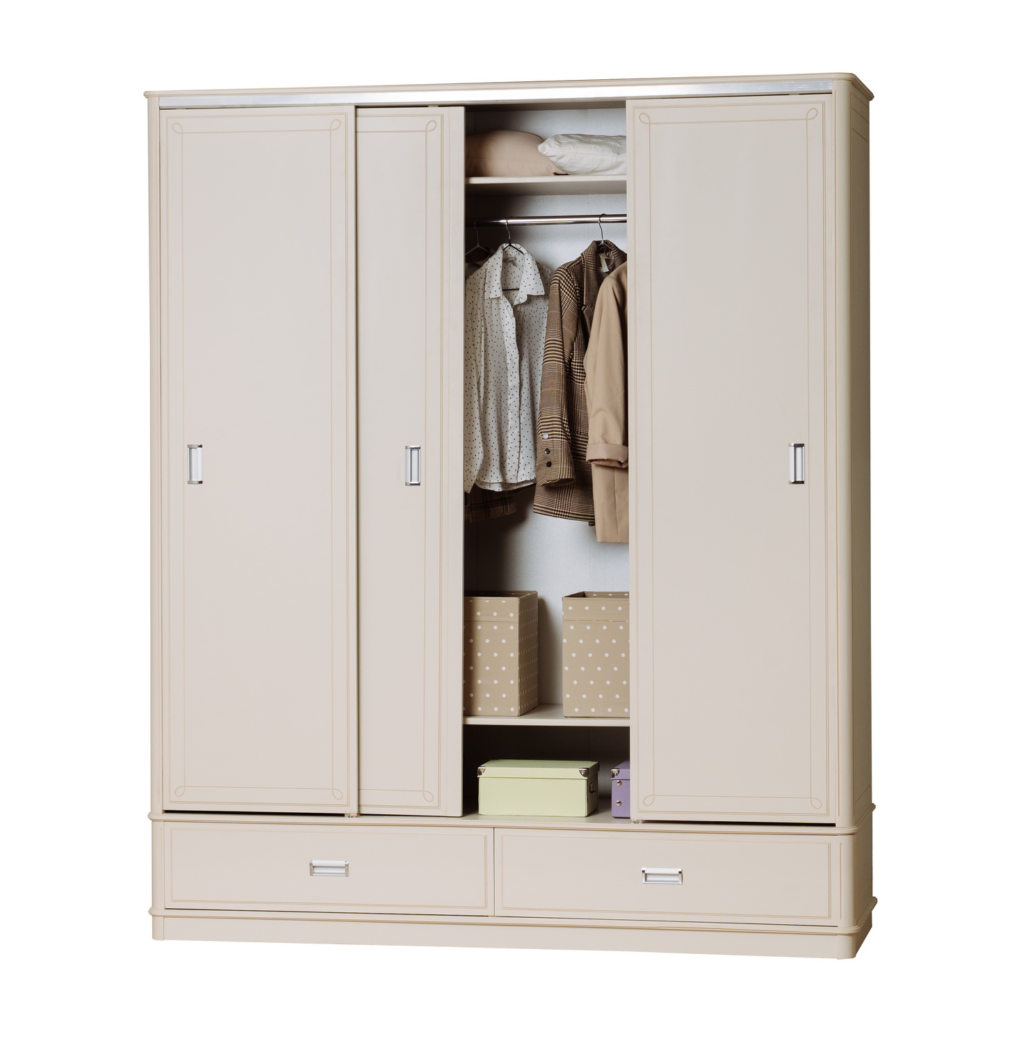 Шкаф-купе 2 ящика Бетти 3-ств №2