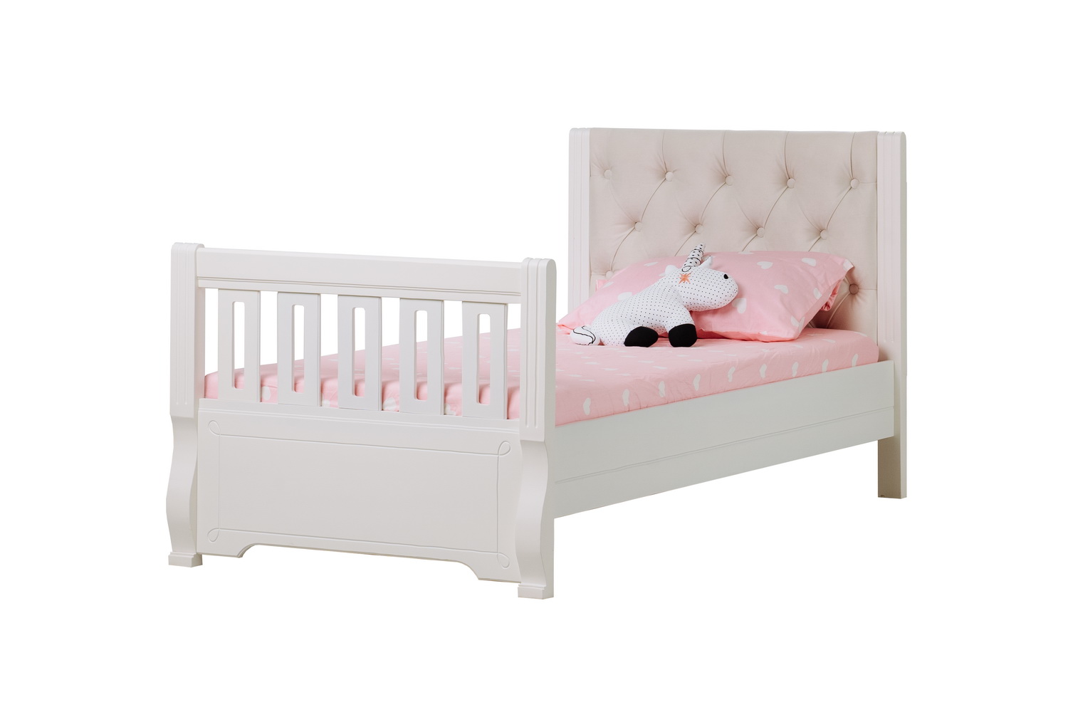 Кровать мягкая массив Бетти №19 1400х2000