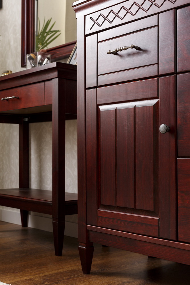 Комод с 5 ящиками сосна Дания №4