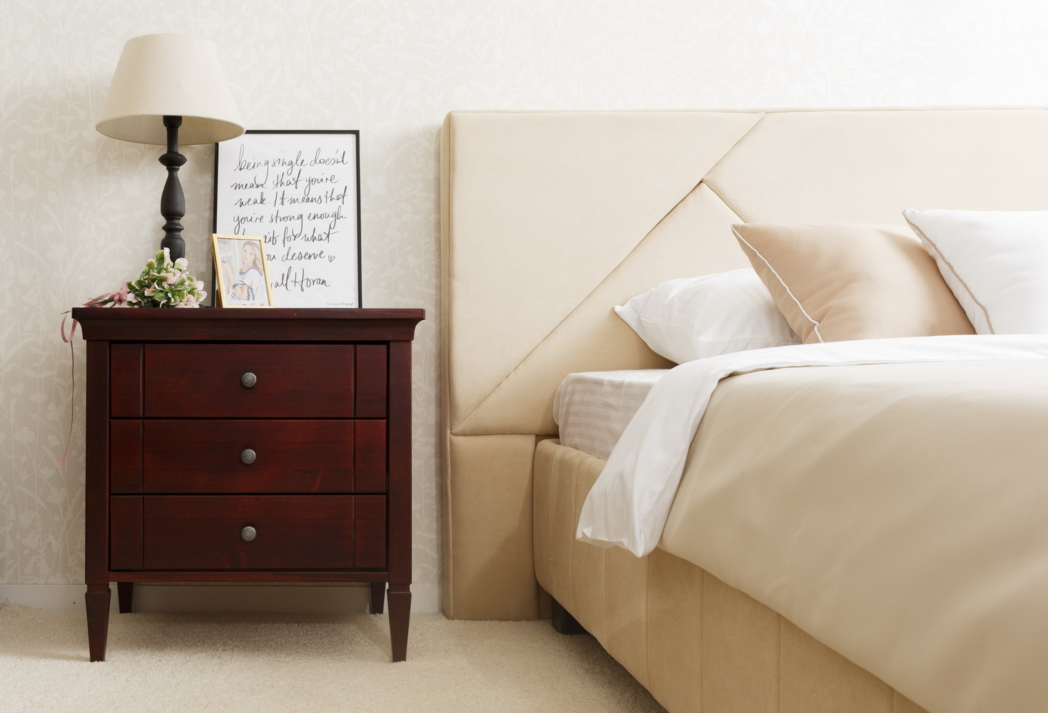 Тумба с ящиками массив сосны Дания №4