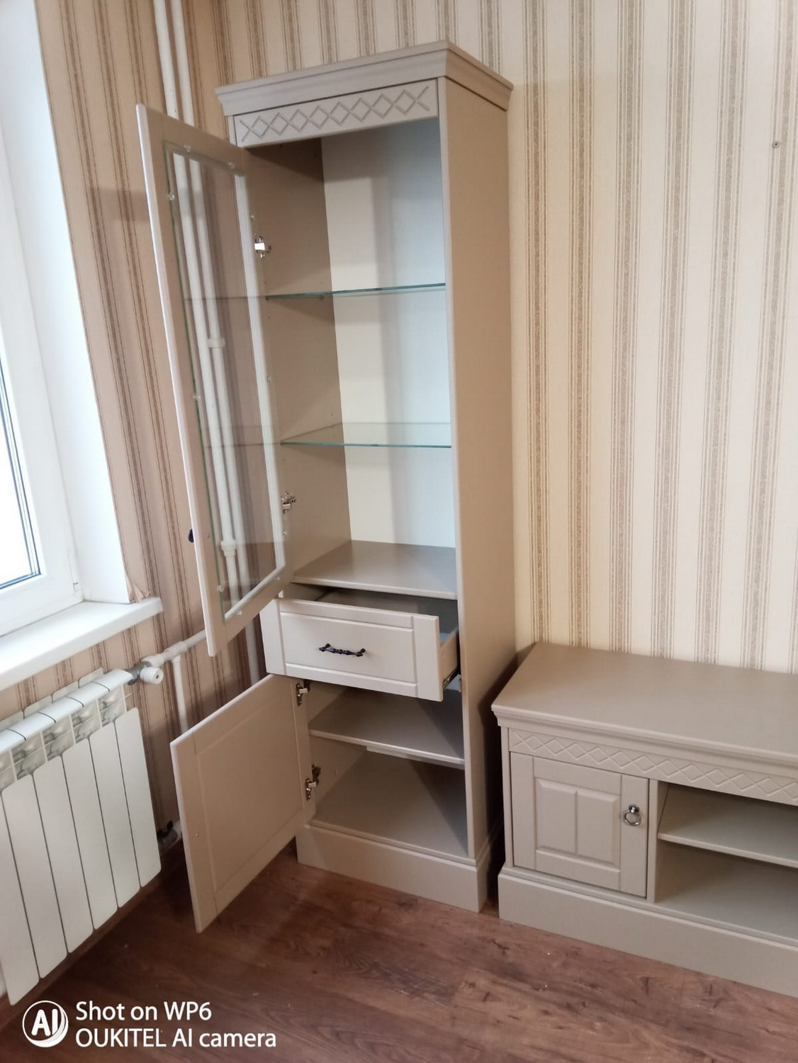 Сервант 1 створчатый Дания 1-ств №3