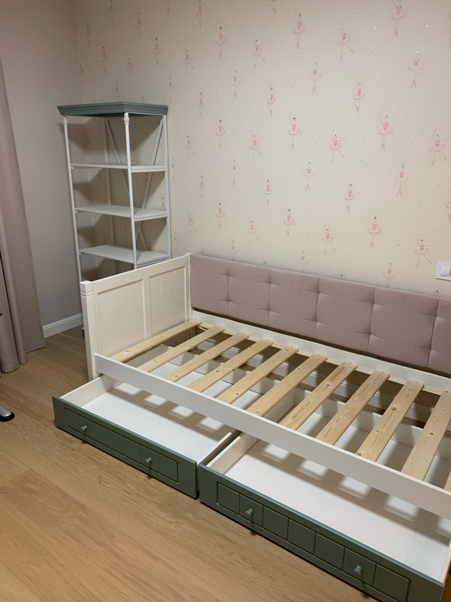 Тахта Дания №3 мягкая  800х2000  с ящиками