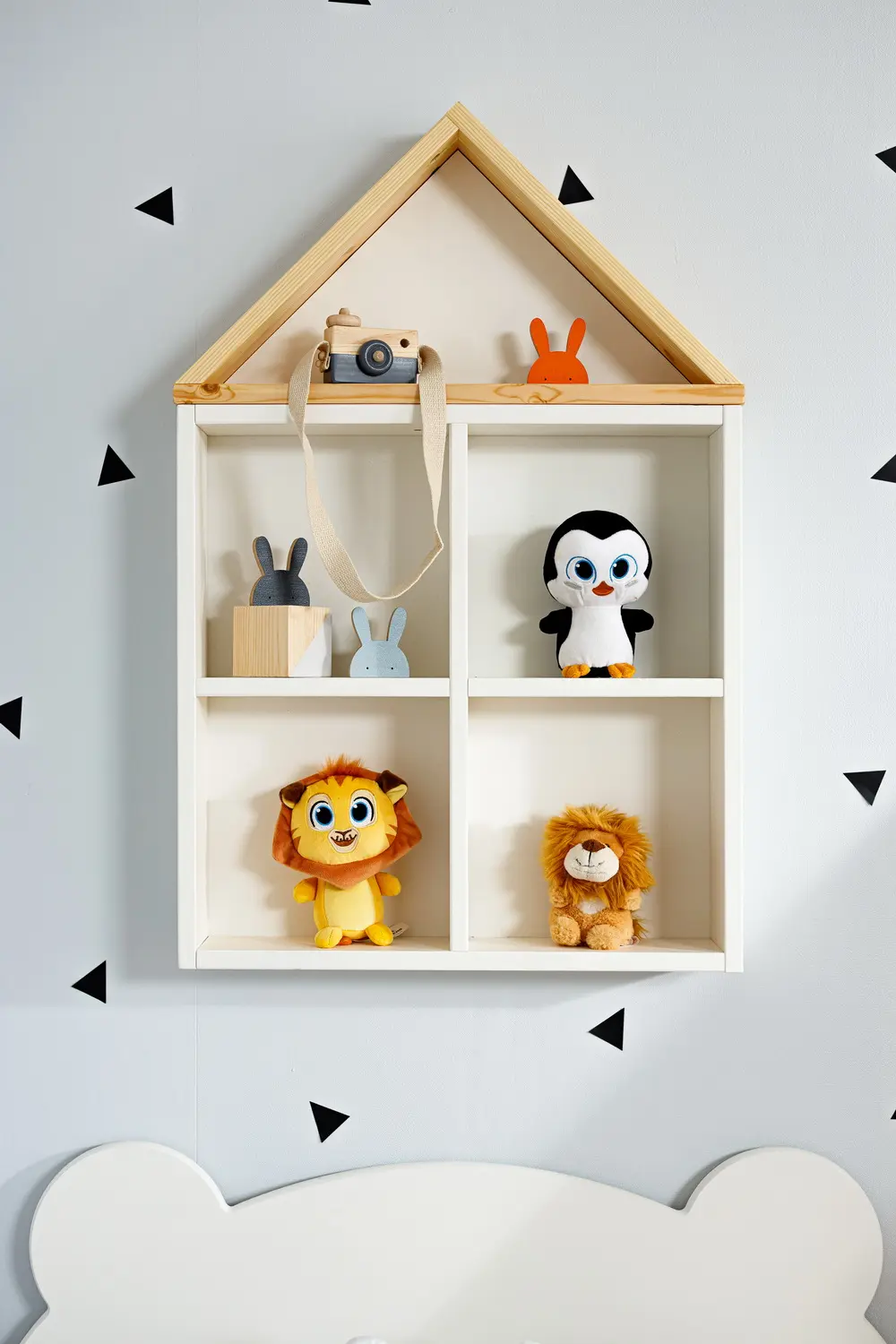 Полка светлая из сосны ТК №2