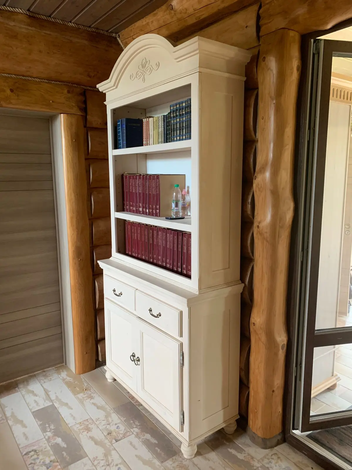 Стеллаж Валенсия 2-13  сосна