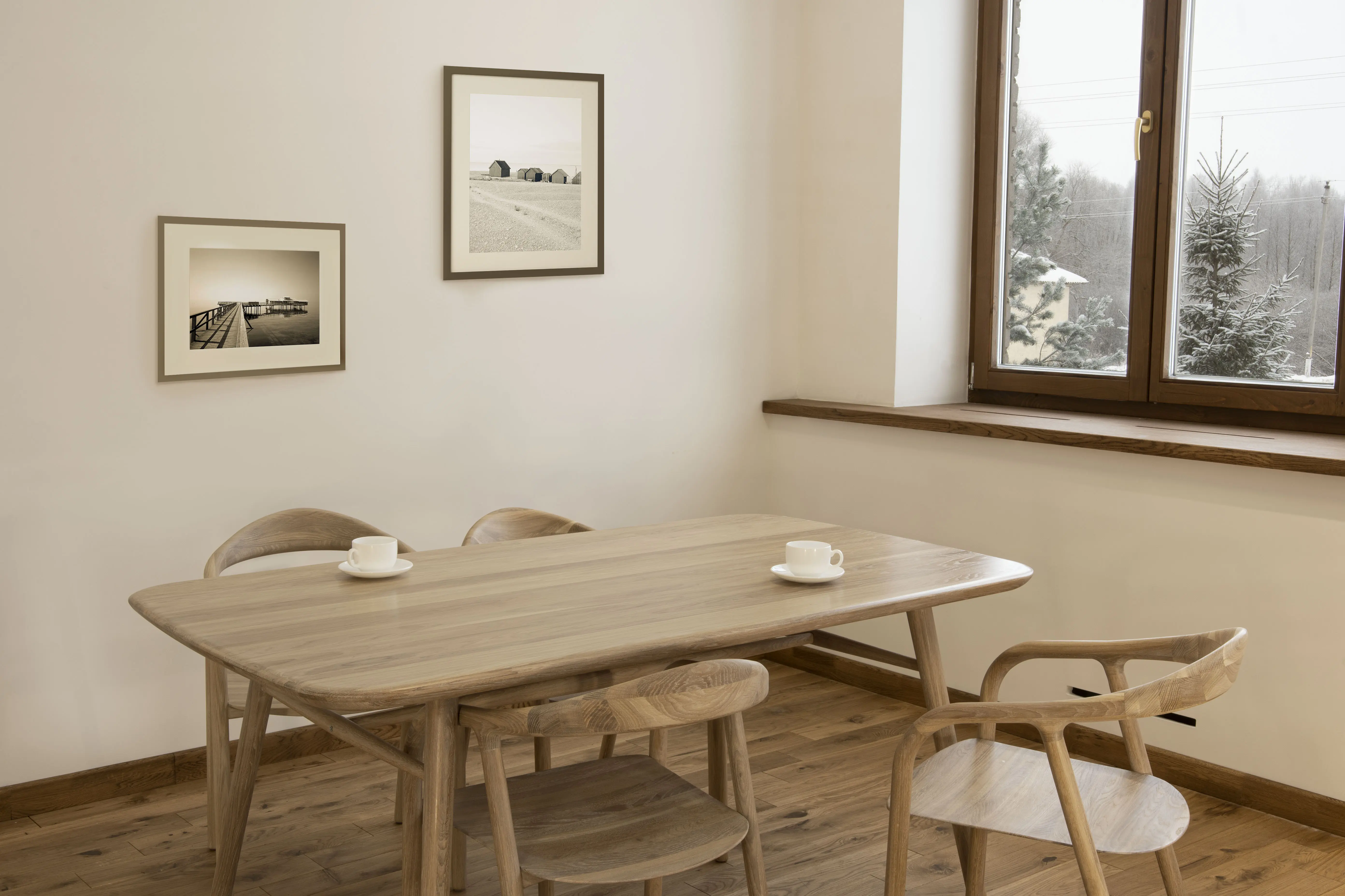 Стол Тайфун обеденный массив дуба 2000