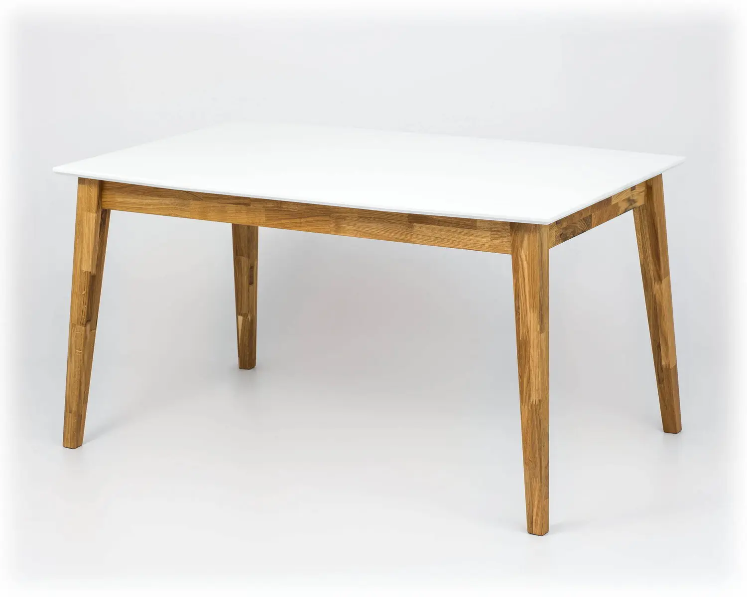 Стол из дуба квадратный Урбано (две боковые вставки по 450 мм)