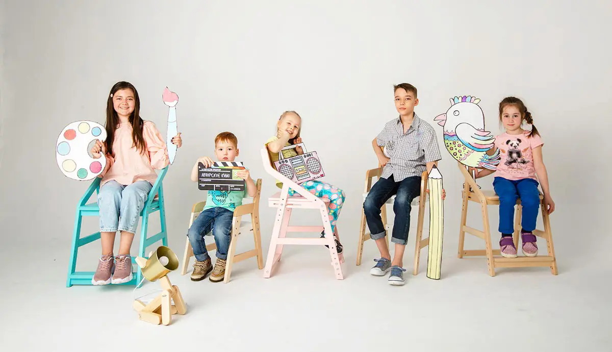 Стул Роберт массив березы  розовый