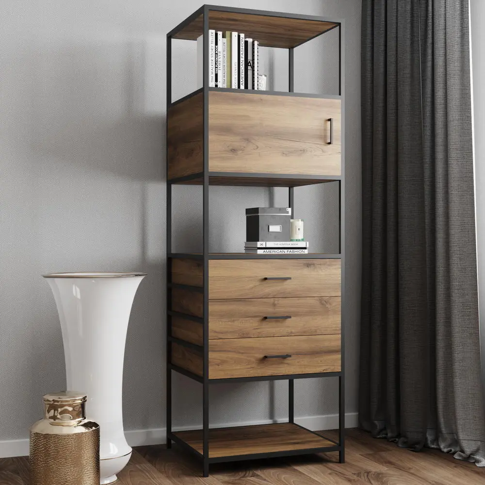 Стеллаж с 3 ящиками 04-22