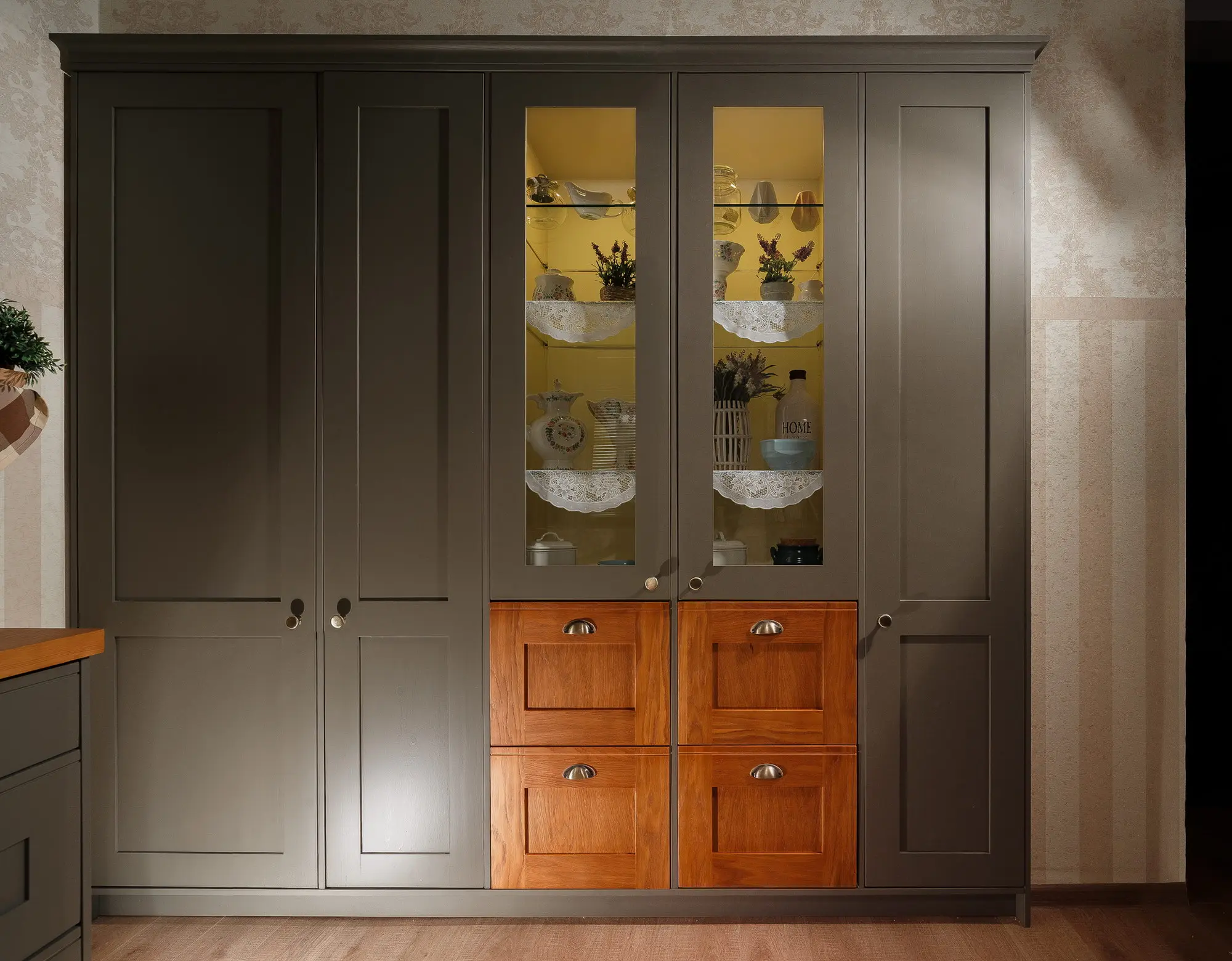   Кухня шпон Финка (цена за п/м)  