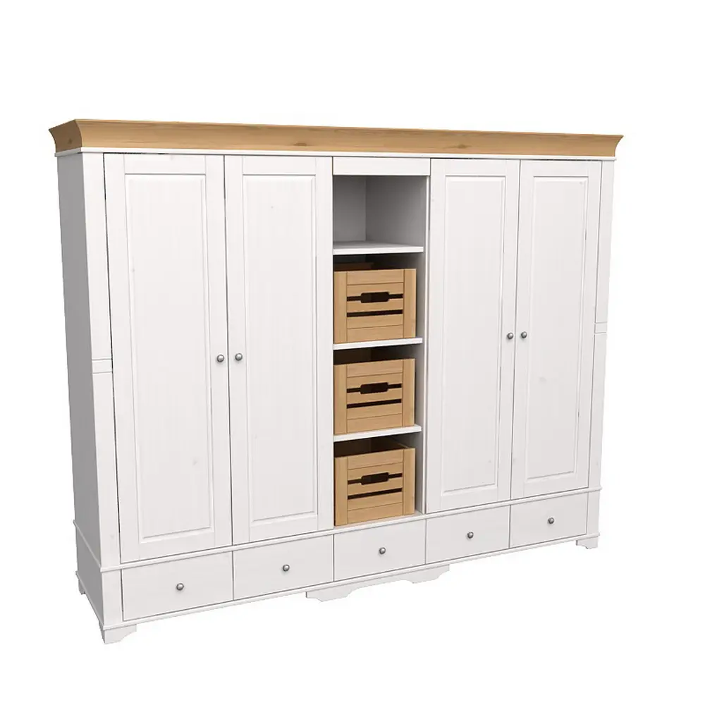 Ящик Бейли для шкафа/стеллажа белый воск