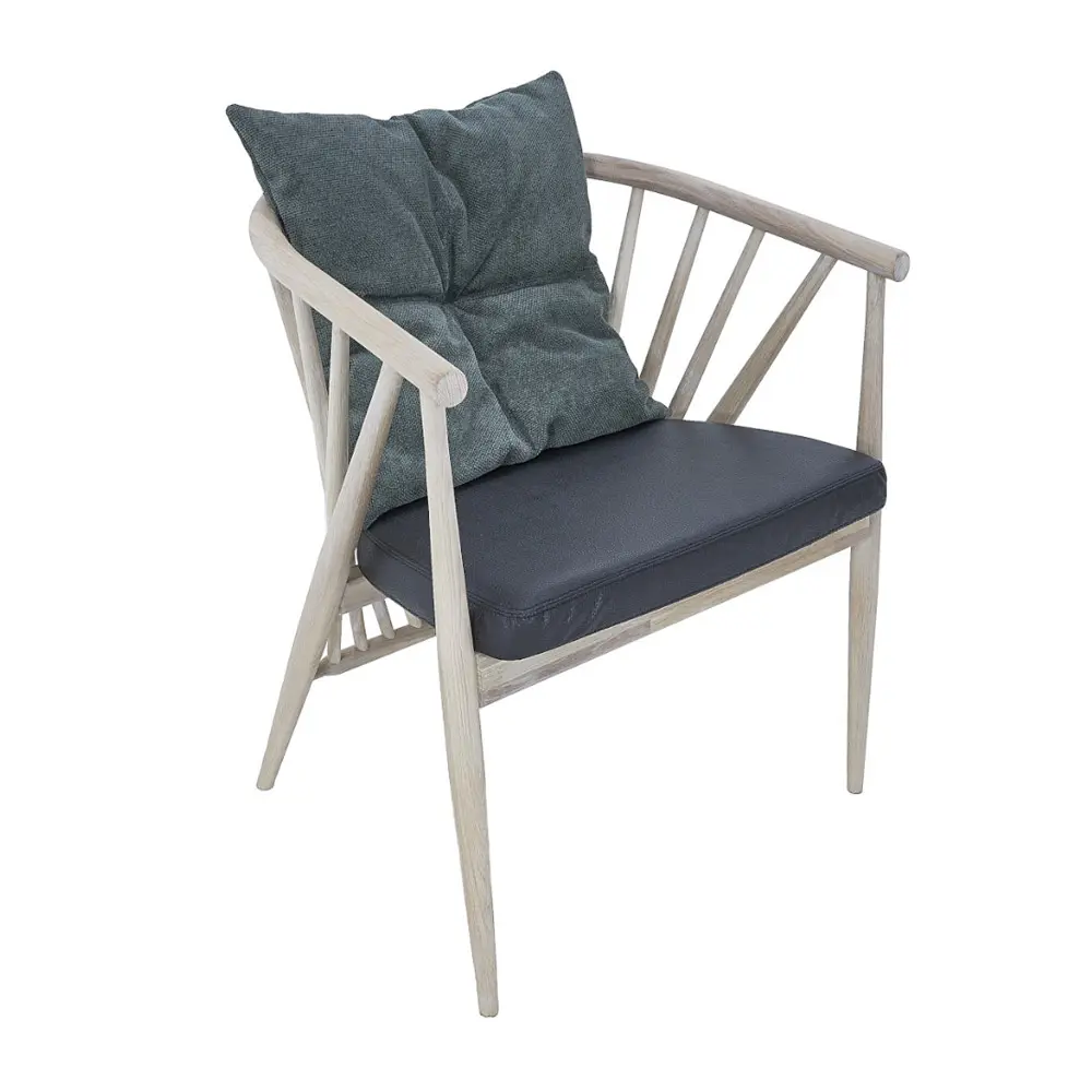 Стул из дуба Дженни комфорт мягкий кожа