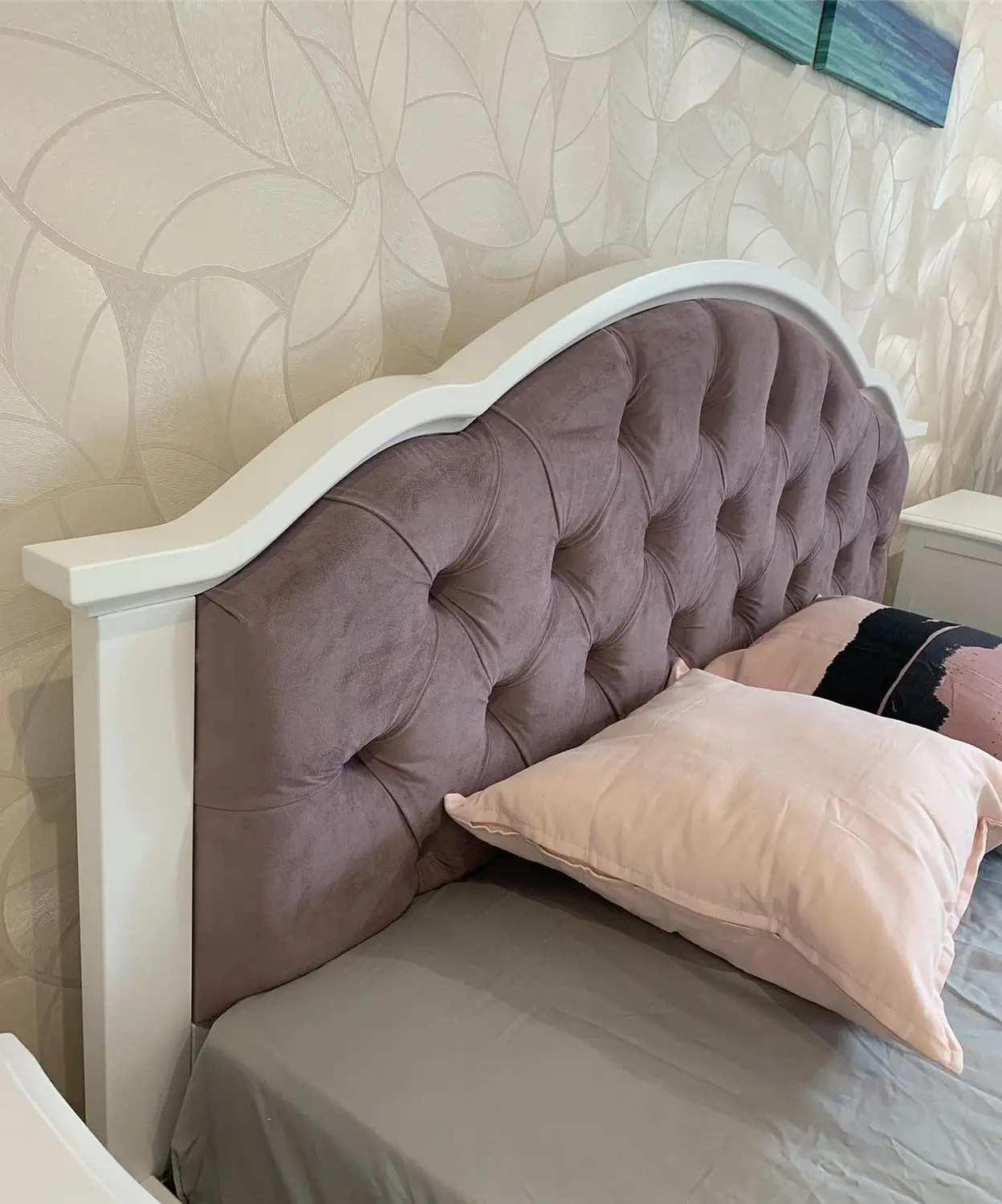 Кровать Флоренция 1400х2000 с каретной стяжкой