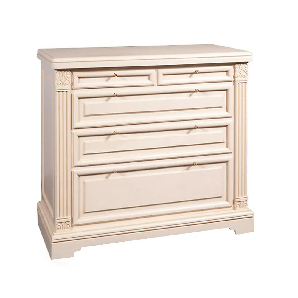   Комод массив березы Порто ГМ 5963, крем с патиной  