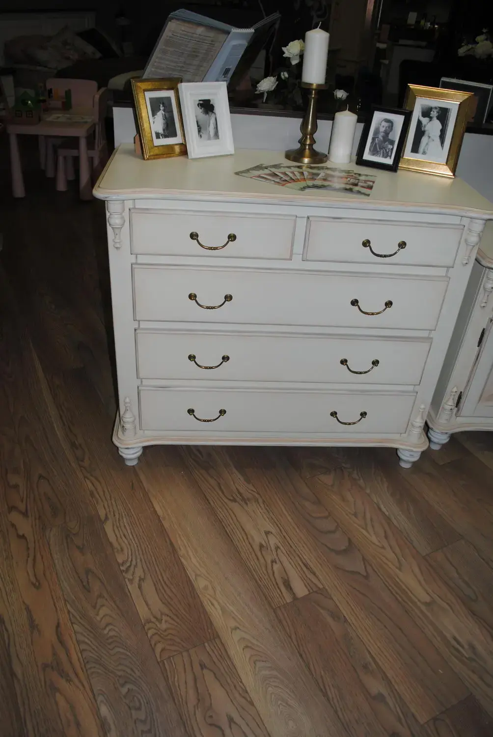 Комод массив сосны Скандия 5 ящиков 2.5.02