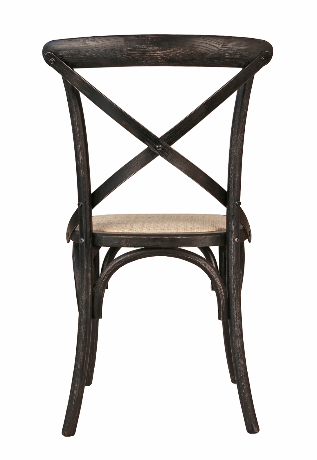 Стул Cross Back Black Brush