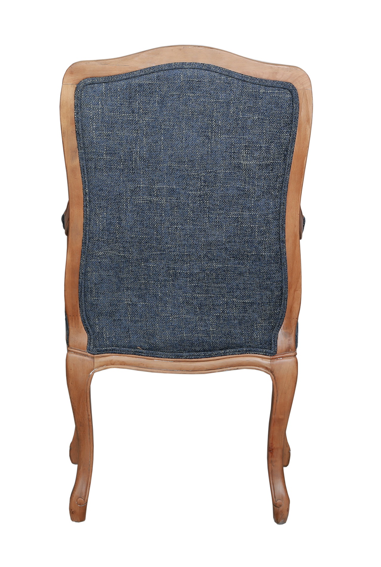 Мягкий стул с подлокотниками Wallis Blue