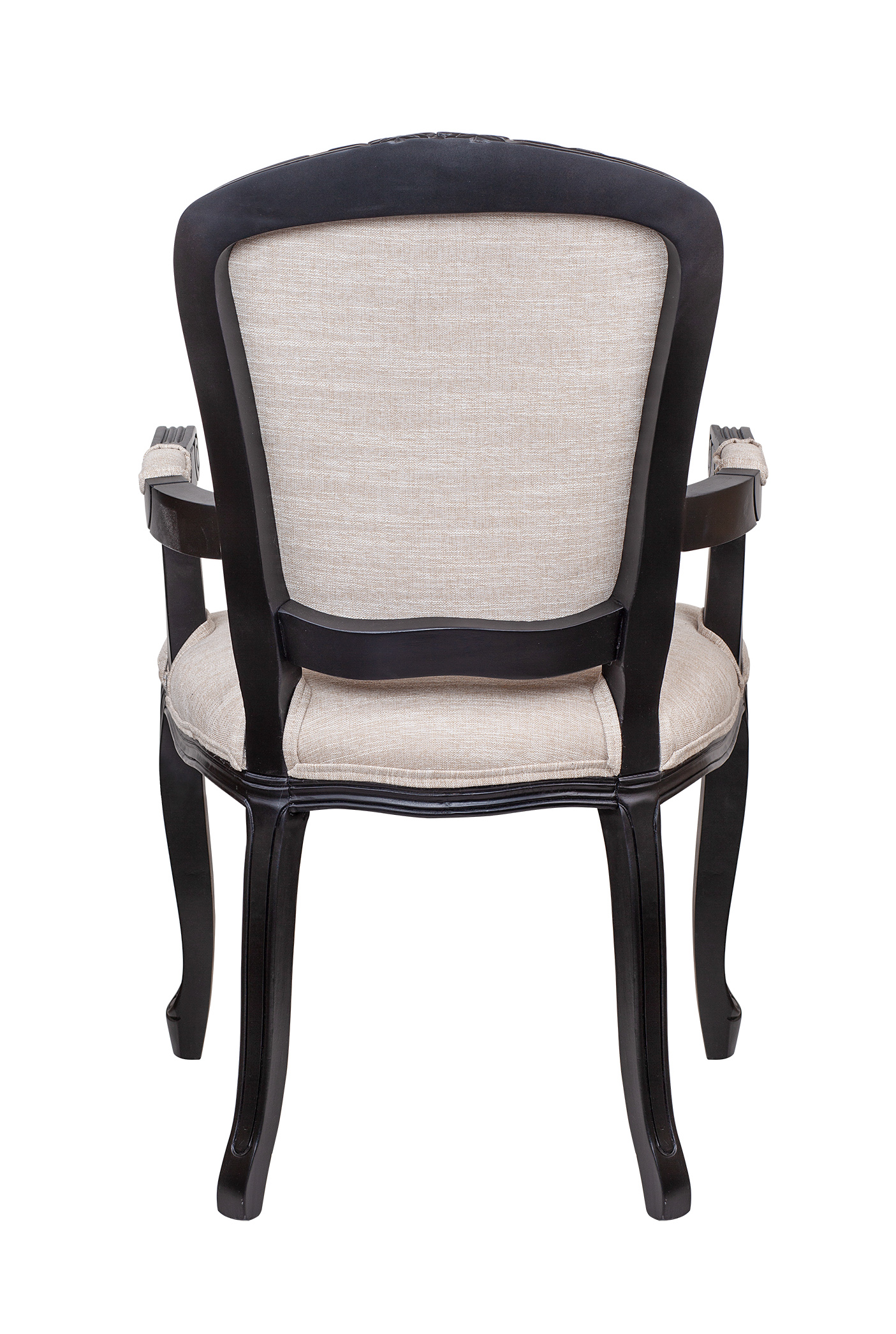 Мягкий стул с подлокотниками Gran Arm Beige V2