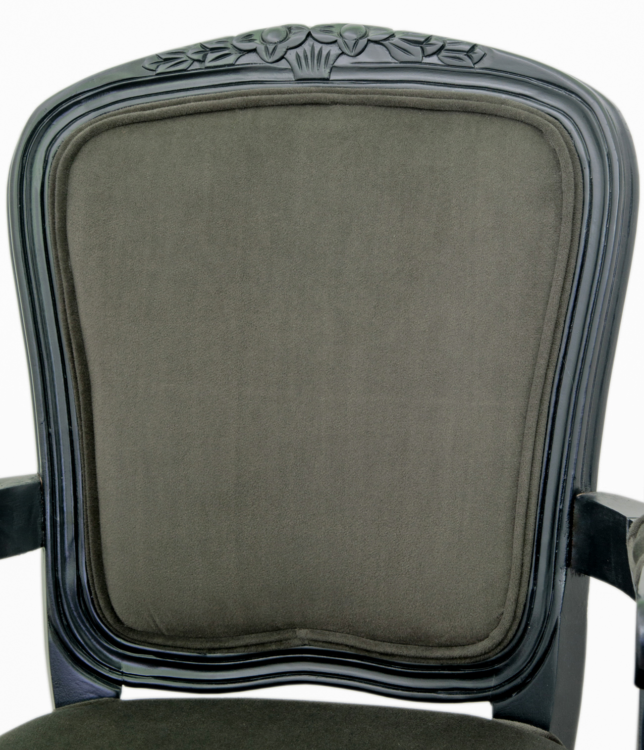 Мягкий стул с подлокотниками Gran Arm Grey