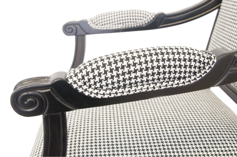 Мягкий стул с подлокотниками Runako