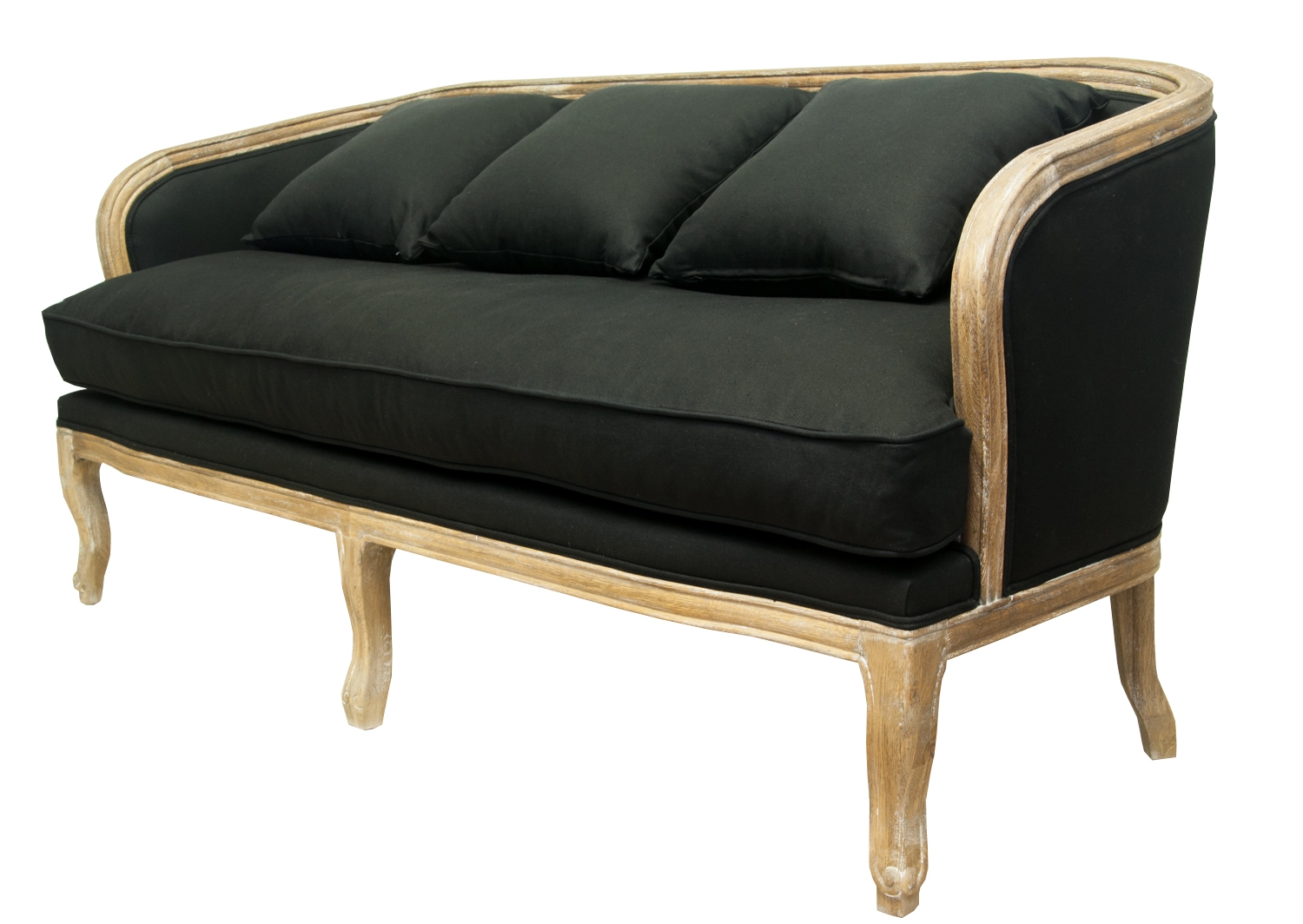 Диван ретро Nora бежевый