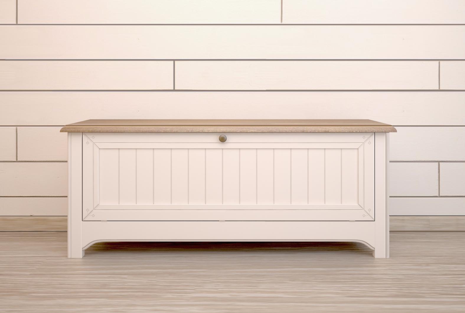 Лавка "Olivia"  из массива березы в бежевом цвете