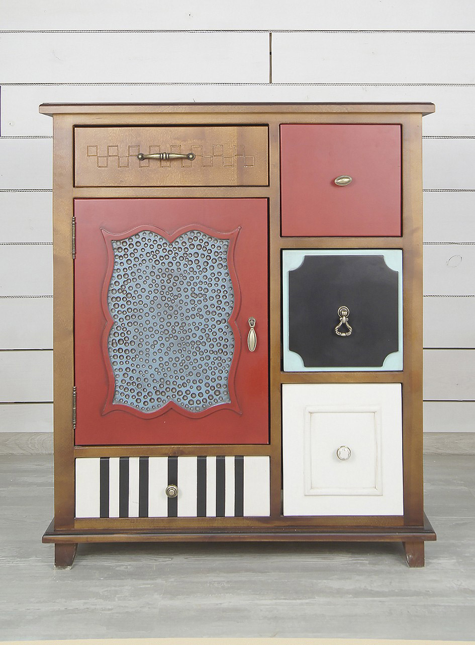 Комод универсальный с ящиками «Gouache Birch» арт M10595ETG/1