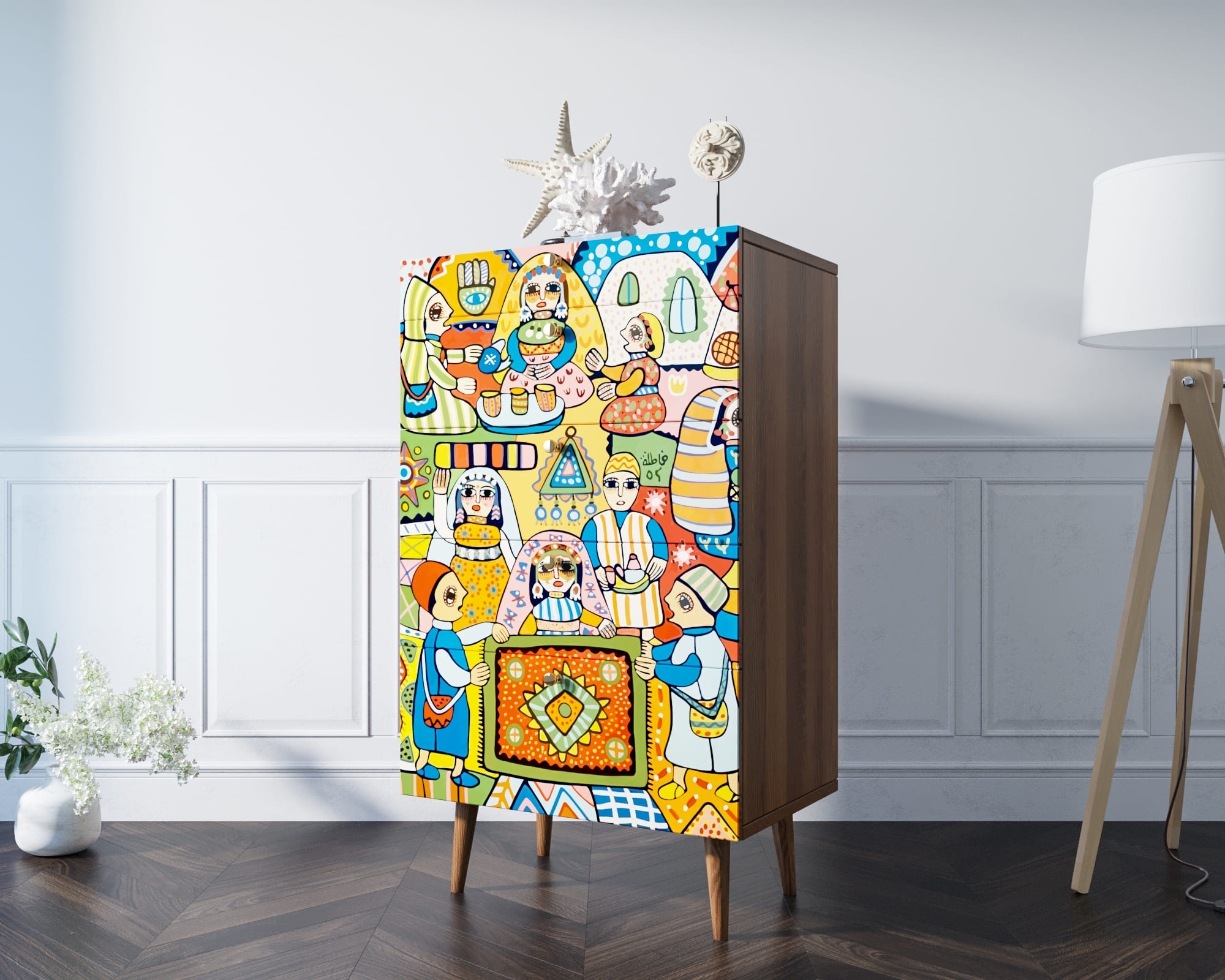 Комод высокий "Berber"