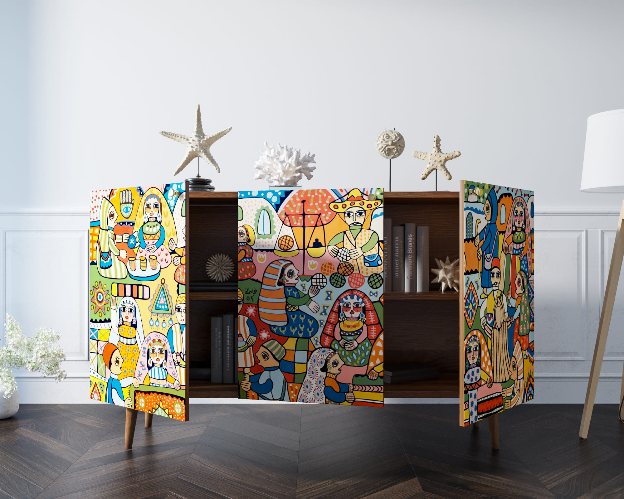 Комод "Berber" три дверки