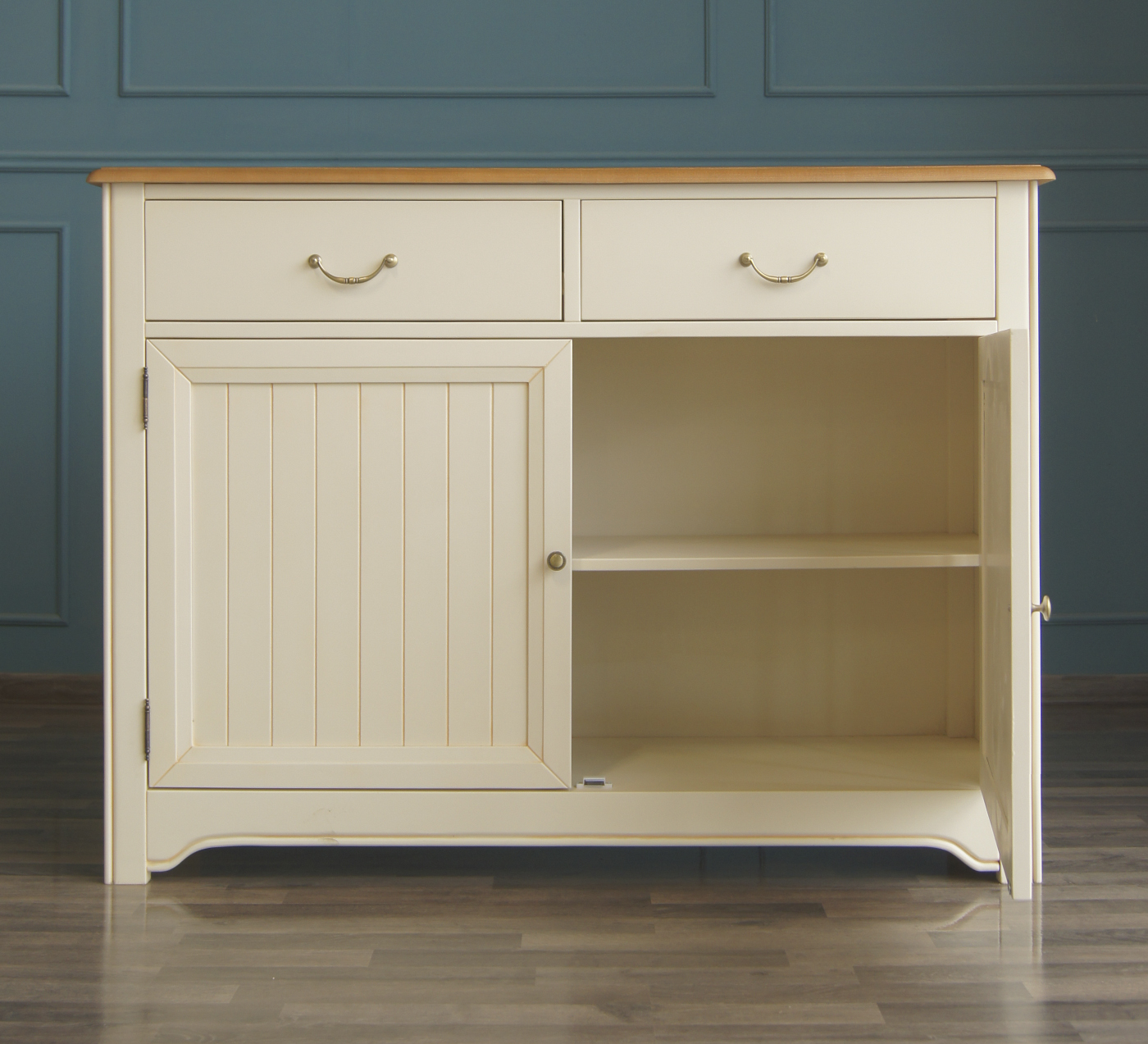 Комод массив дерева Olivia из березы в бежевом цвете