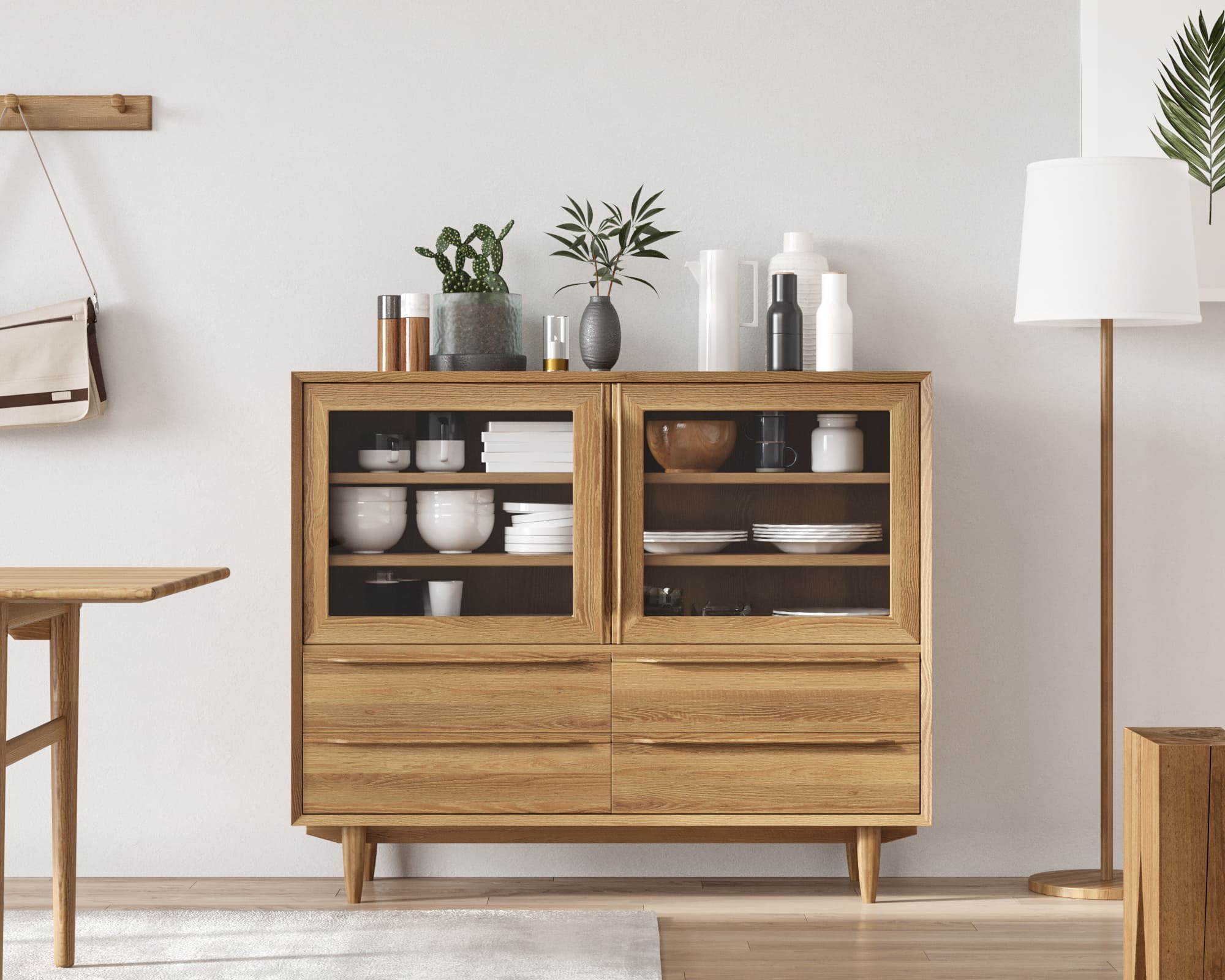 Буфет с ящиками "Bruni" низкий