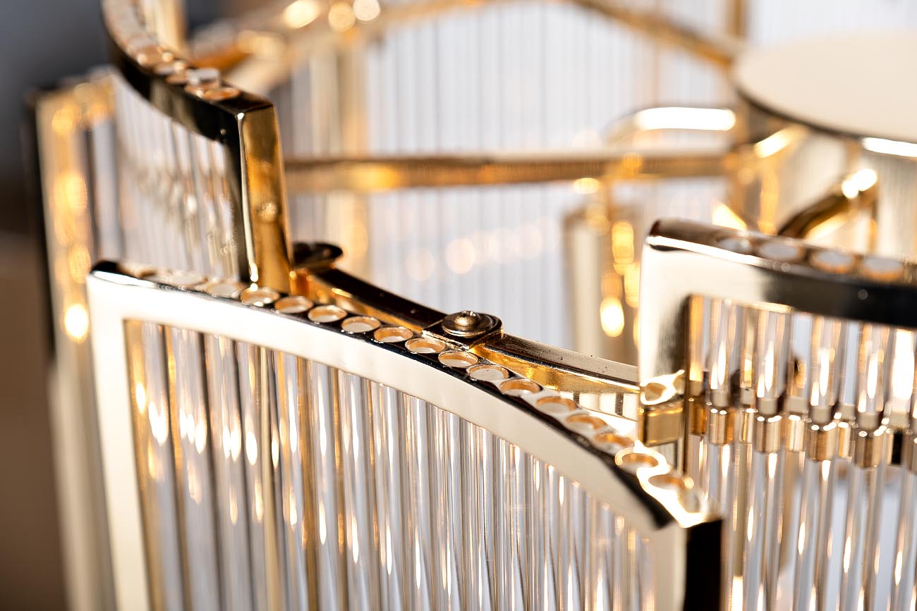 20MD3515-5GOLD Светильник потолочный d58*34см