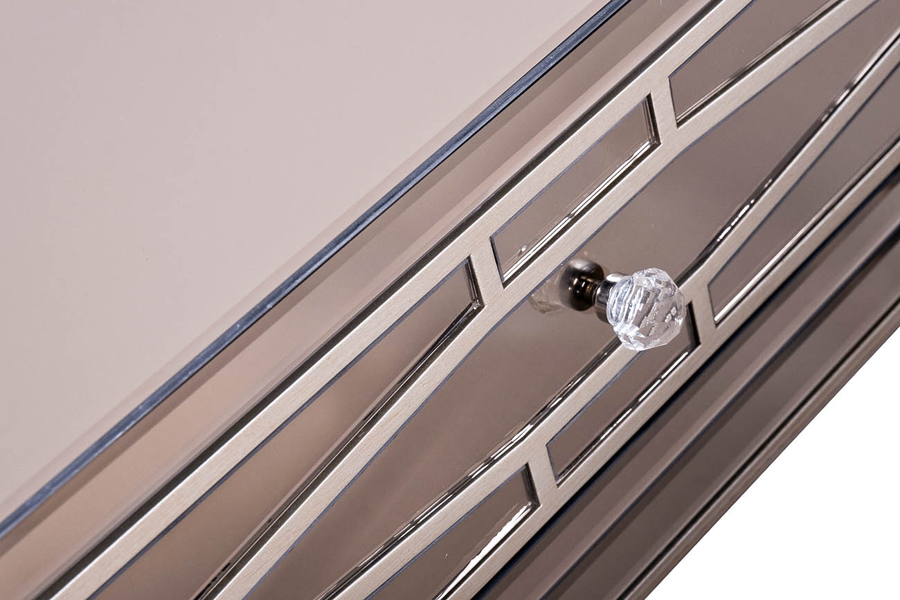 KFG038 Консоль зеркальная, 2 ящика