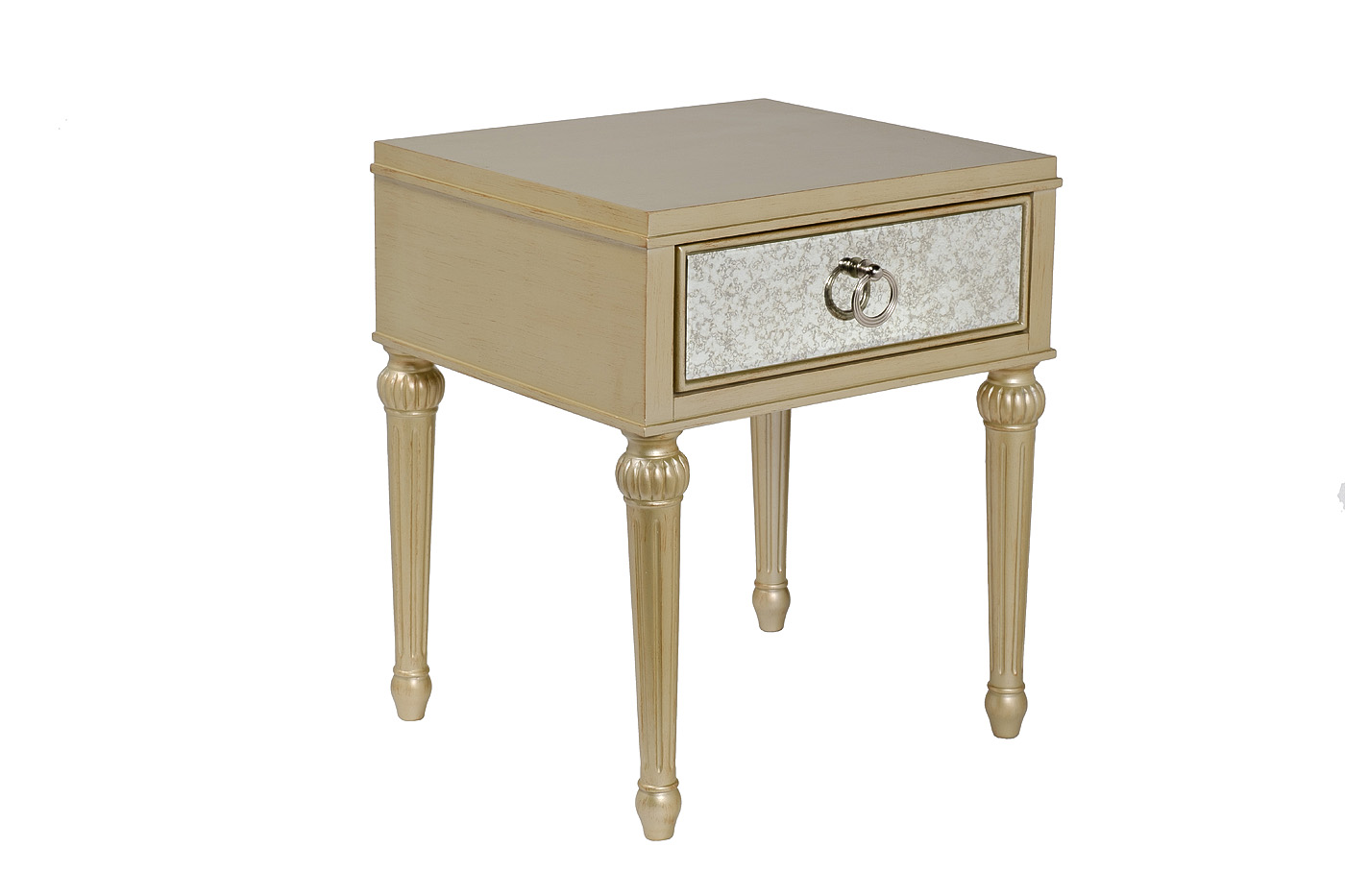 KFG1509 Тумба с зерк. отделкой с ящиком