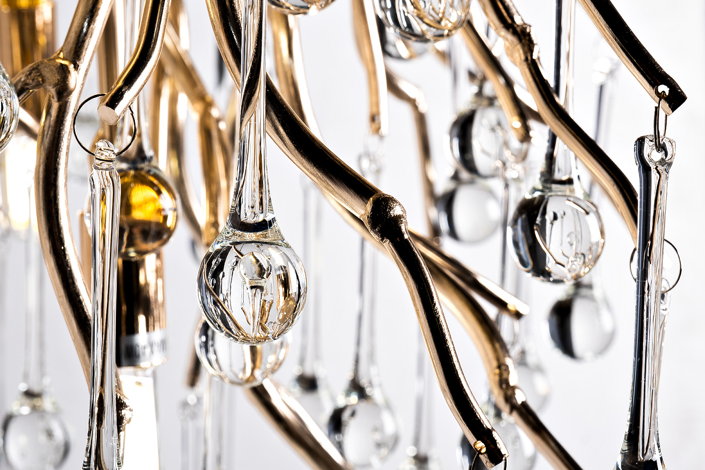 86-8015/450 Люстра d.45*h.45см, металл цвет шампань