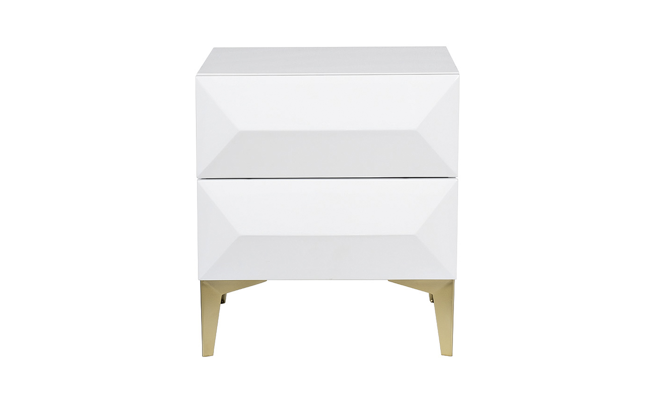 40AD-CB251 Тумбочка белая