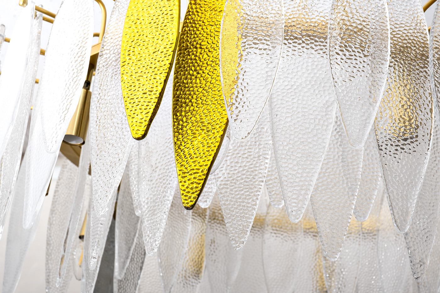 K2FTB010R-80A Люстра Venetto золото/стекло 80*h30см