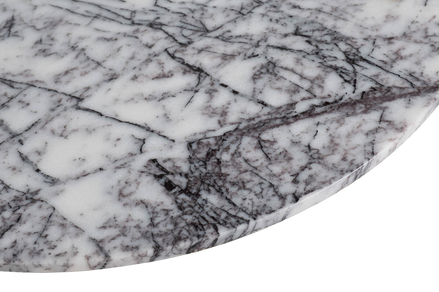 57EL-STOL/ZH-790B Стол журнальный натур. белый мрамор