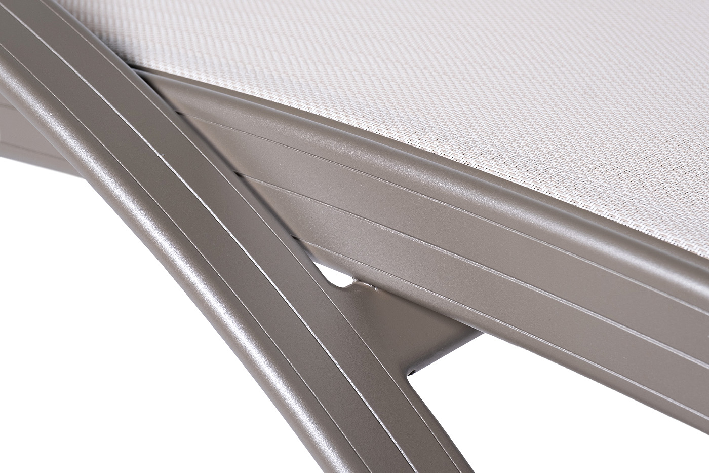 39AR-SHEZ-254  Шезлонг для отдыха текстиленовый 