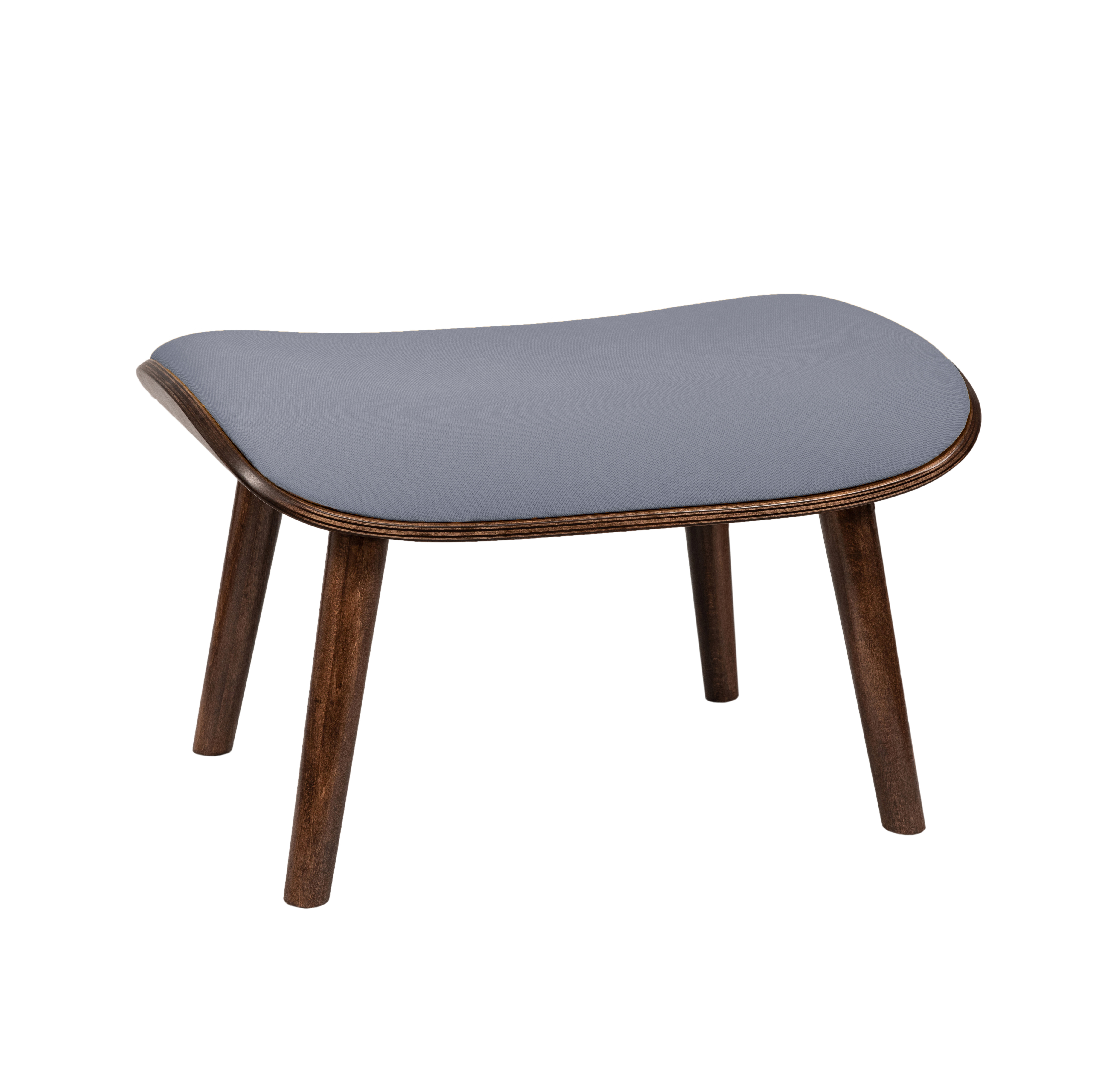 пуф Конда  Фреш 12 светло-серый каркас  Орех