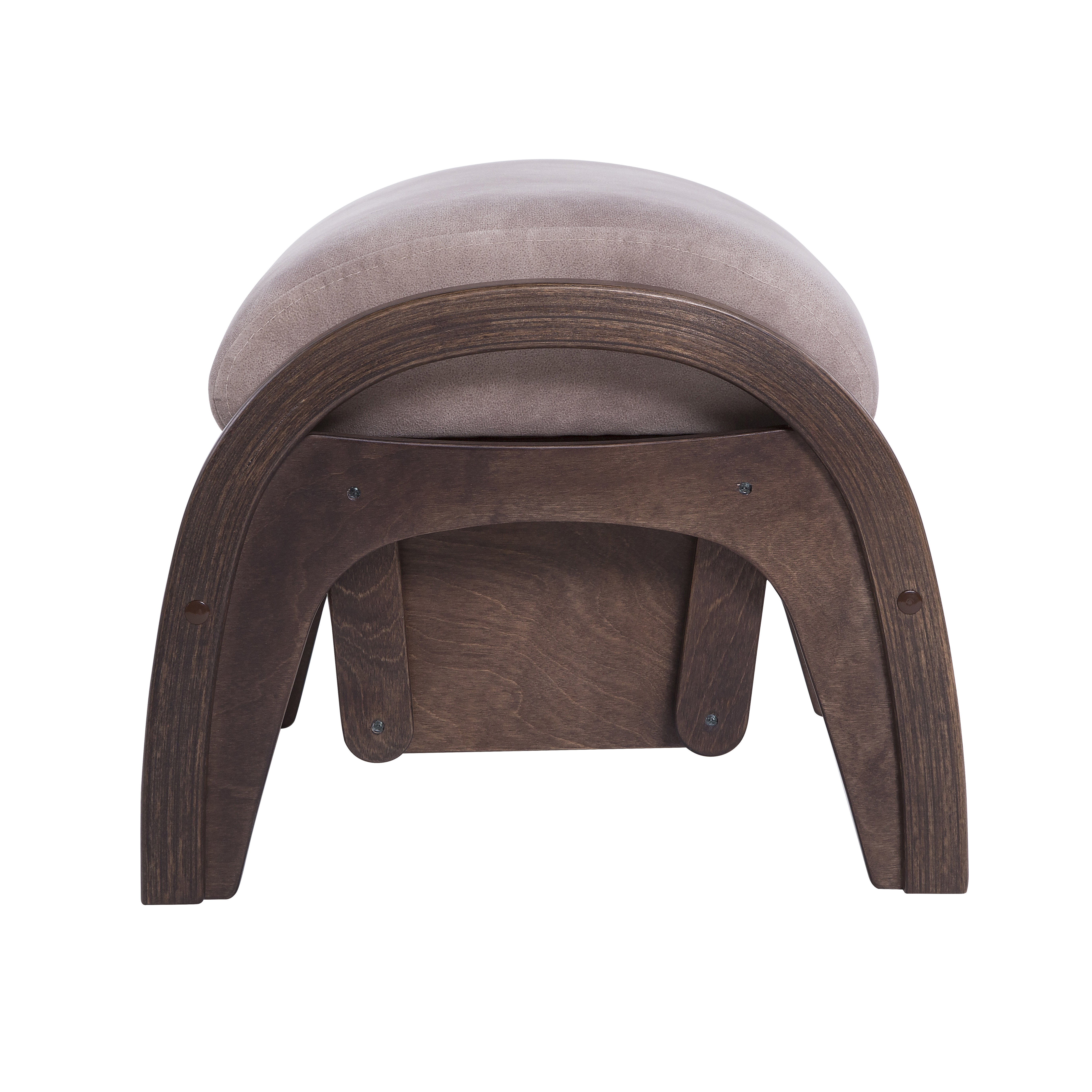 пуф Мэтисон Крем-брюле каркас Орех