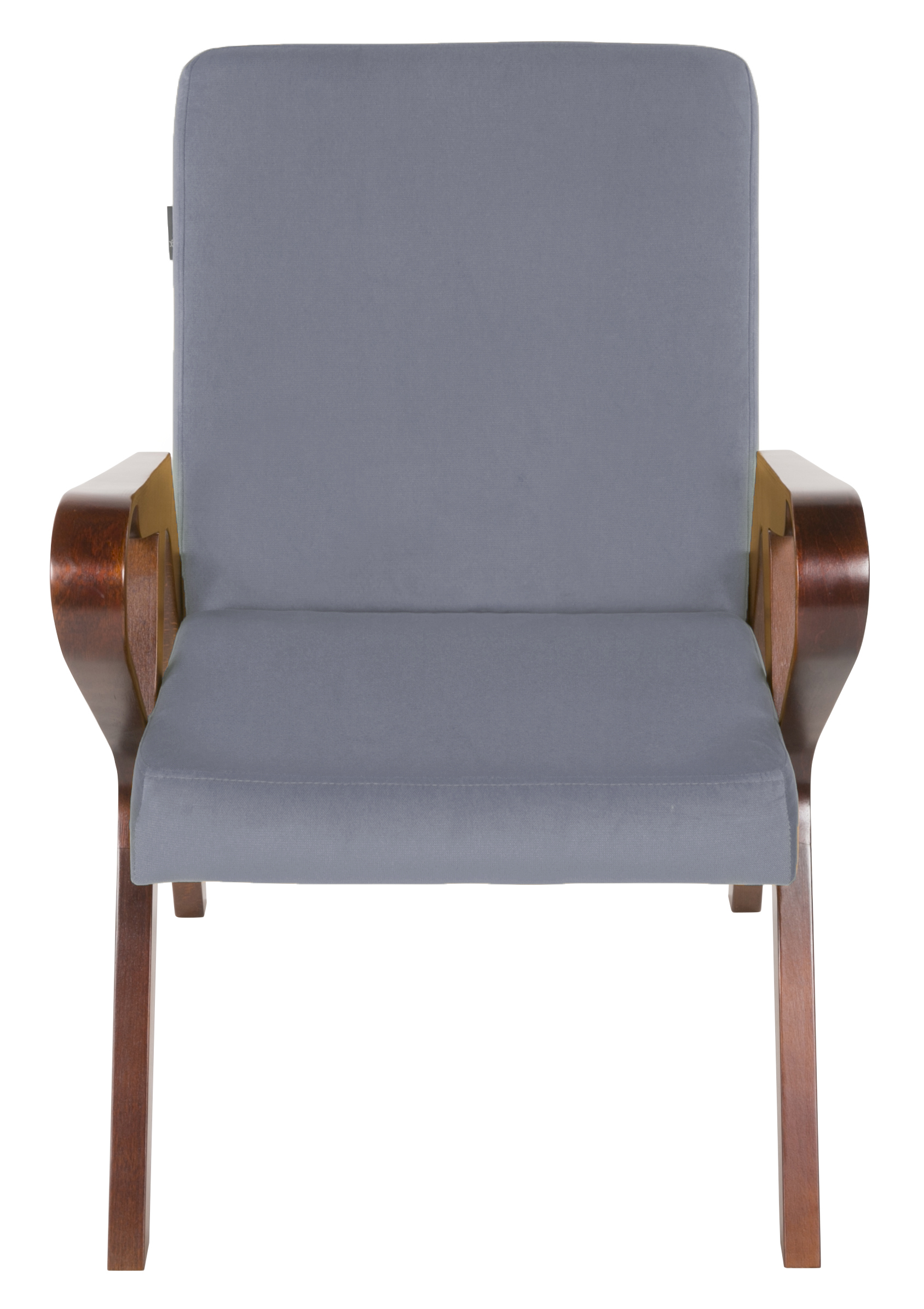 кресло Форест  Фреш 12 светло-серый каркас  Вишня