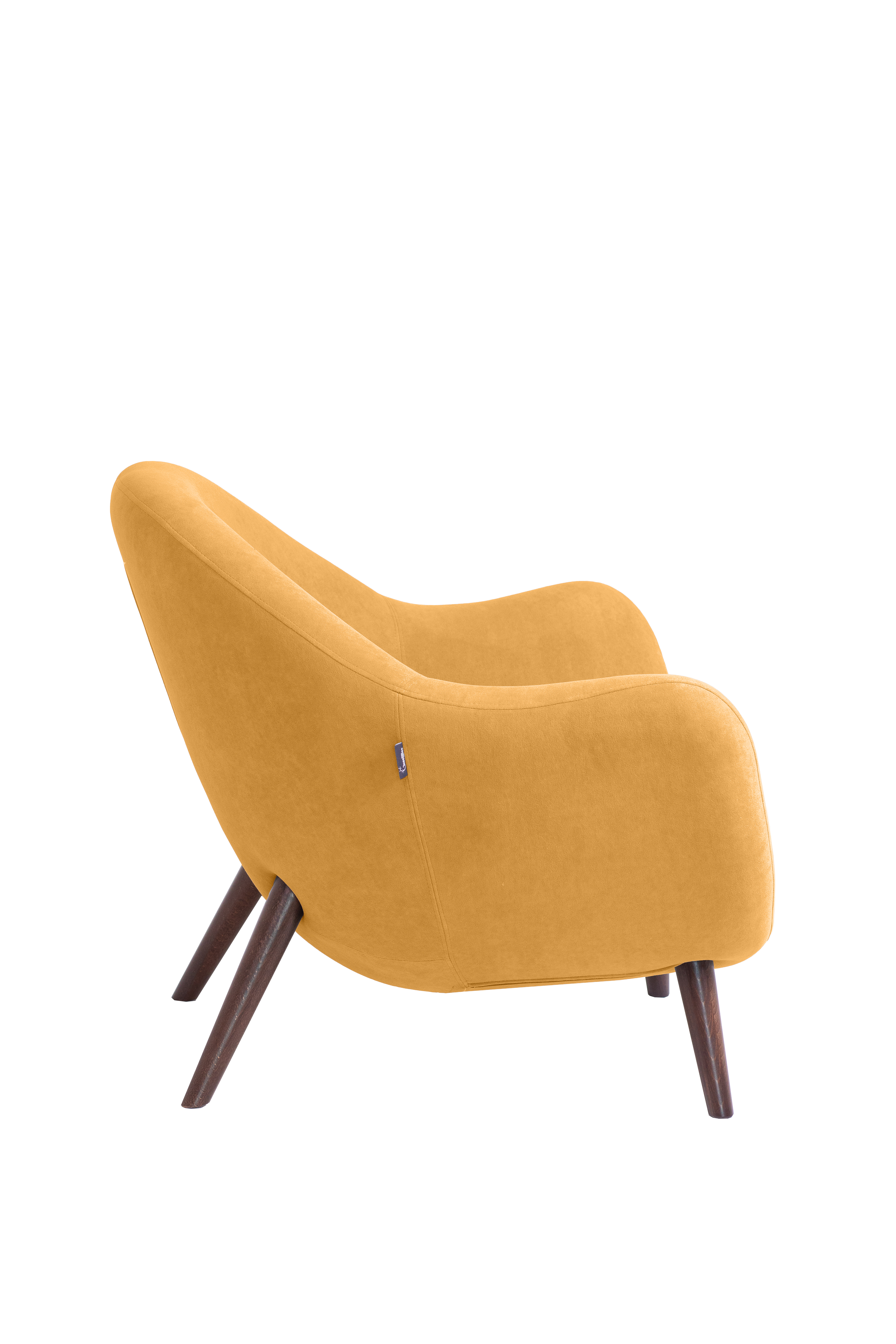 кресло Анхель  Охра каркас  Орех