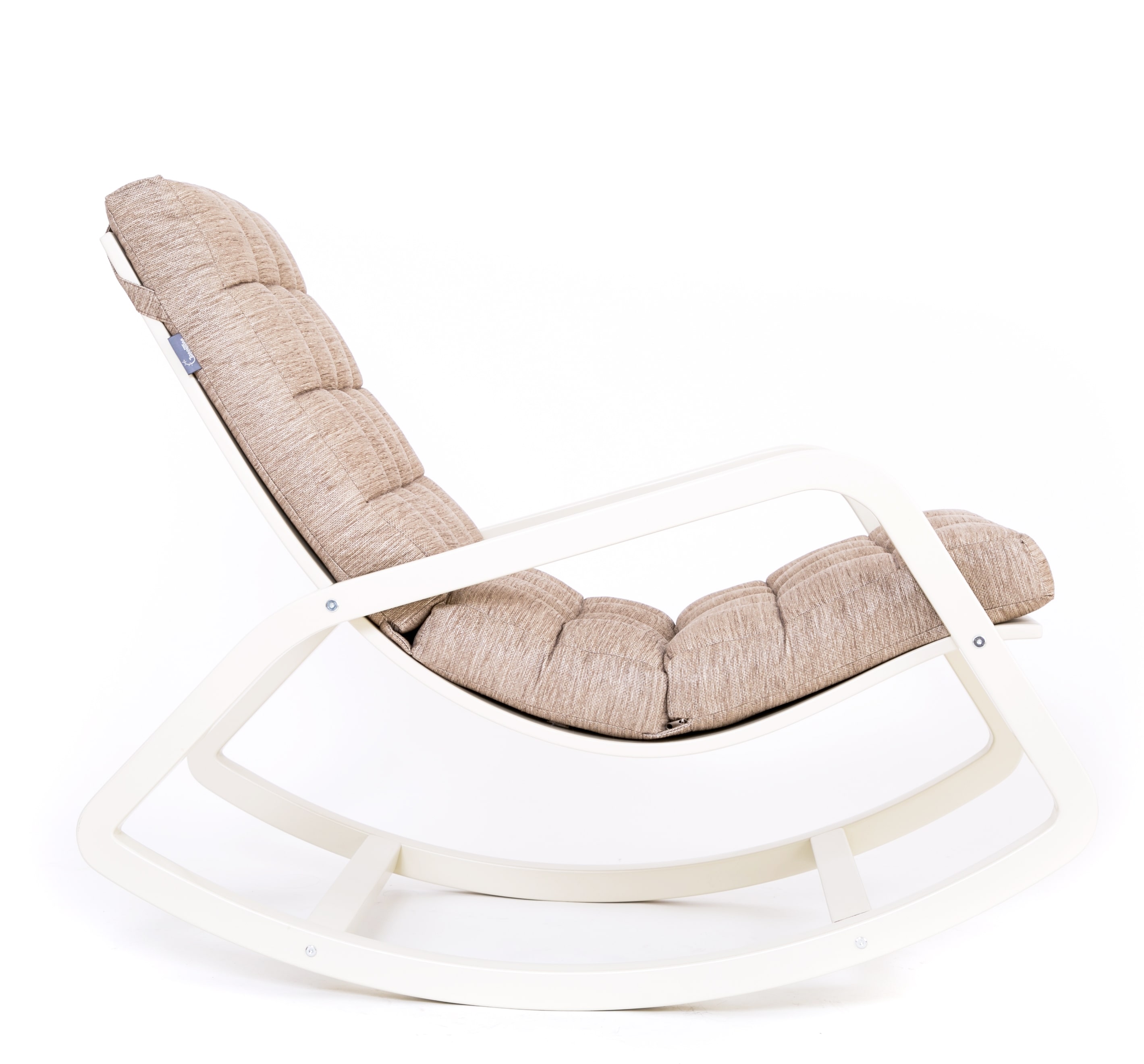 кресло-качалка Онтарио Миндаль каркас Бежевый