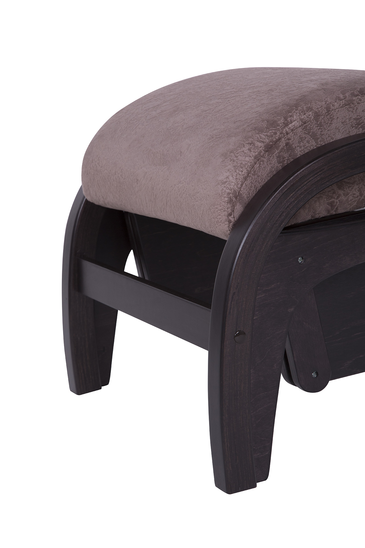  Пуф Мэйсон  Капучино каркас  Венге структура