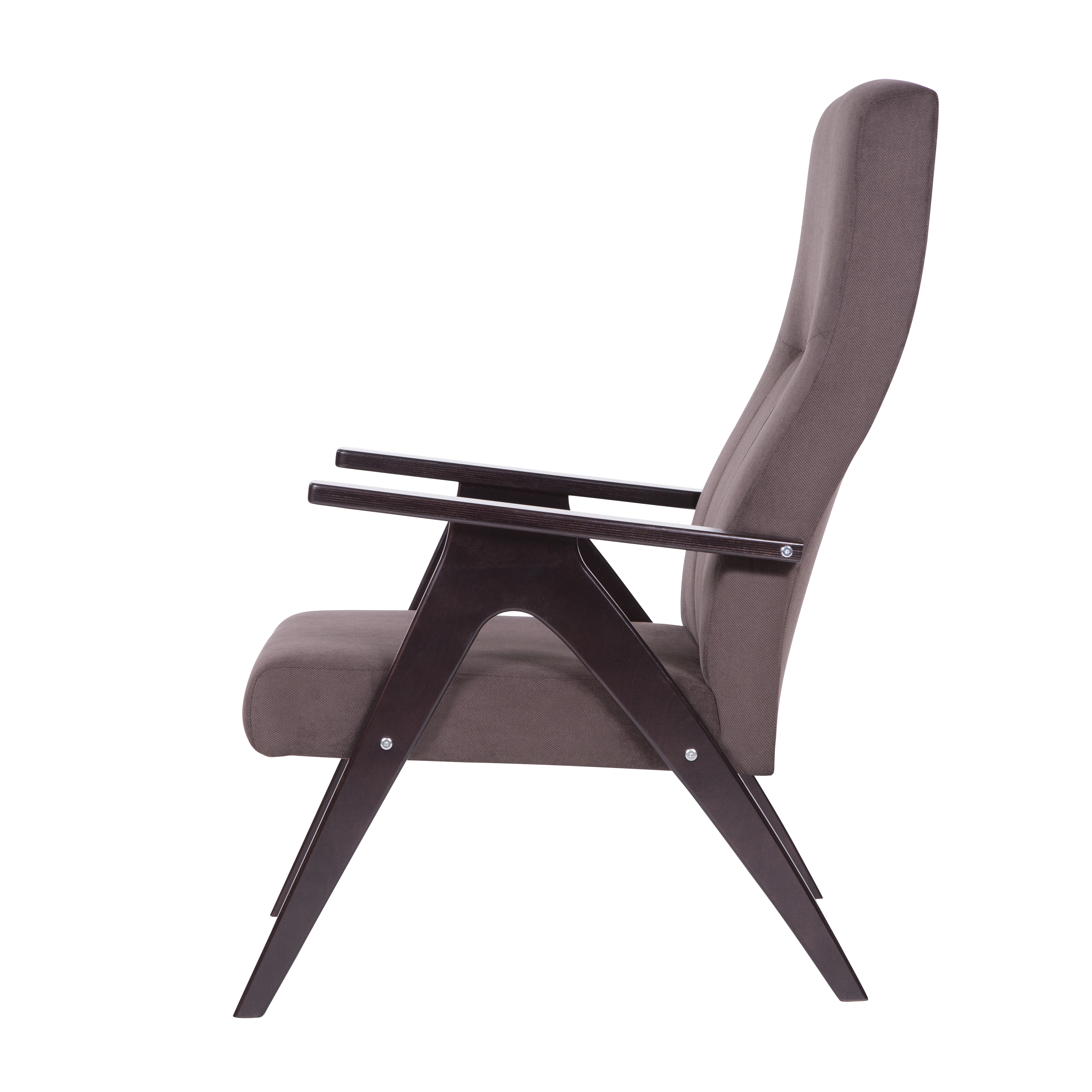 кресло Оскар  Грей браун каркас  Венге структура