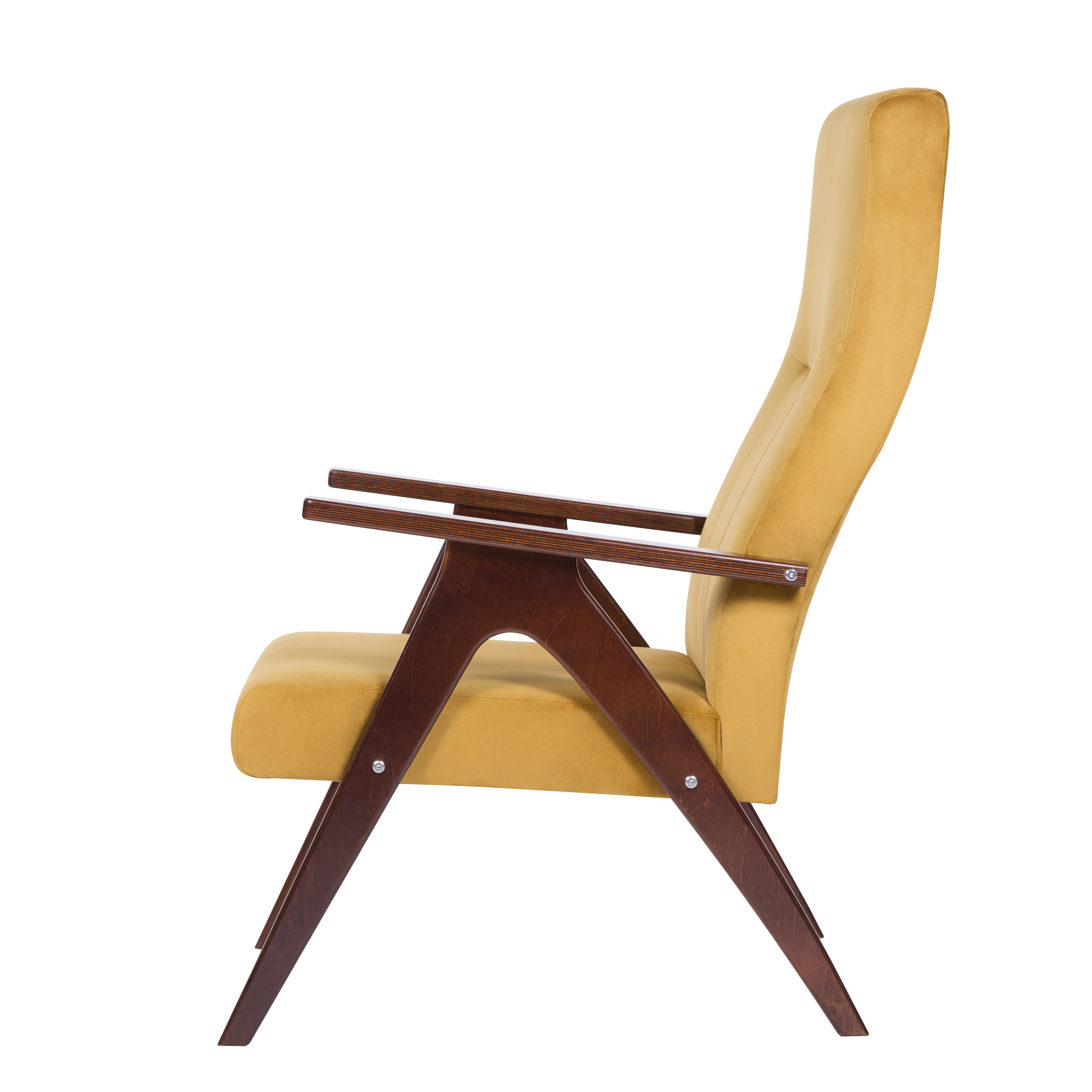 кресло Оскар  Охра каркас  Вишня